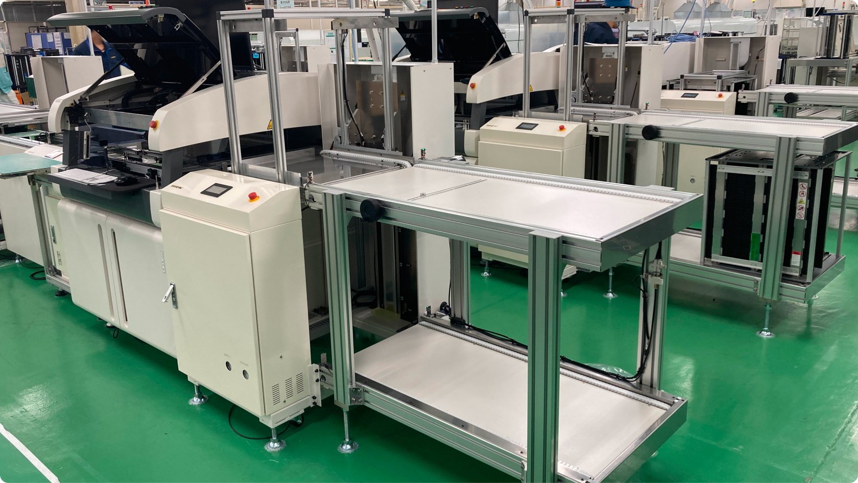 コンベア　使用風景