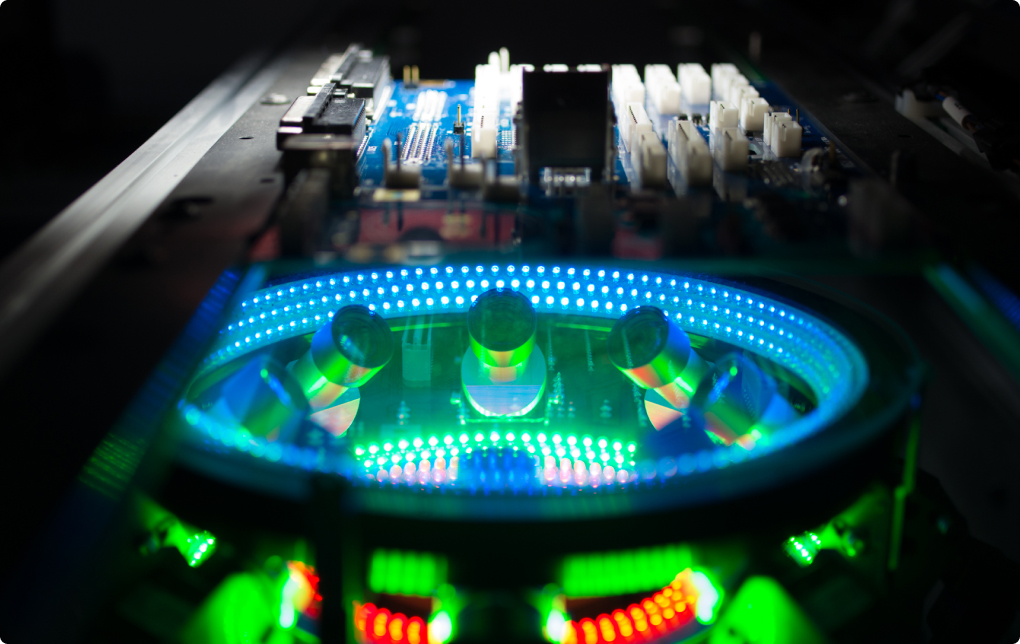 両面同時検査装置　検査画像（側面）