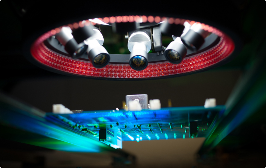 基板外観検査装置　アングルカメラ