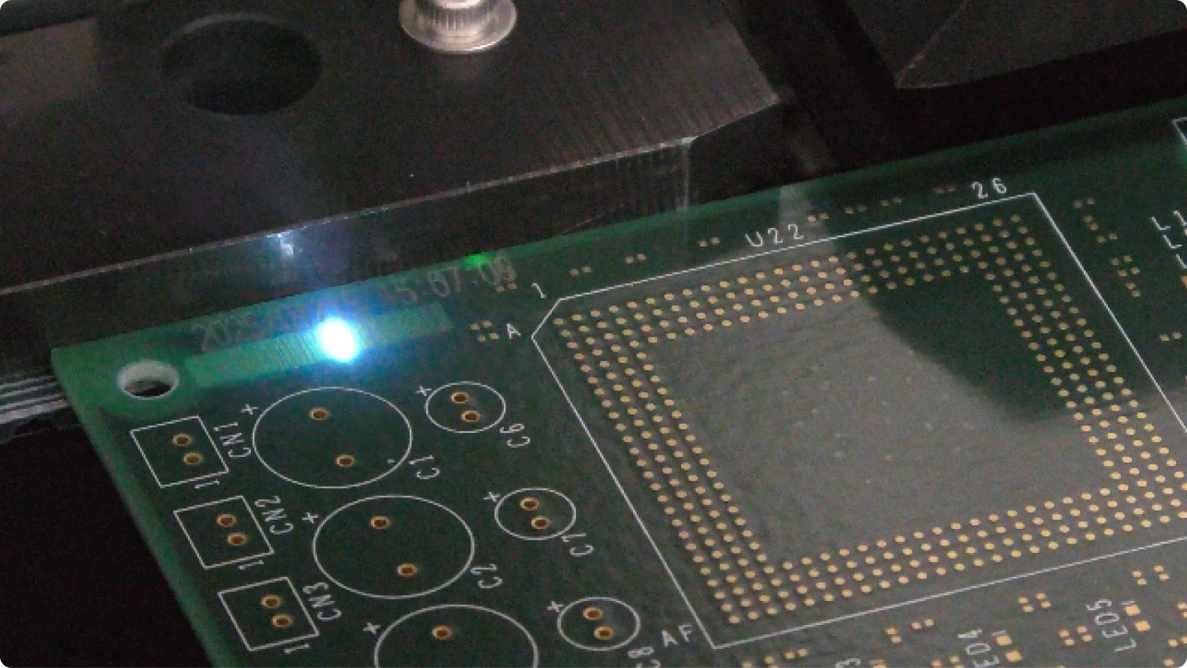 レーザマーカ　操作イメージ